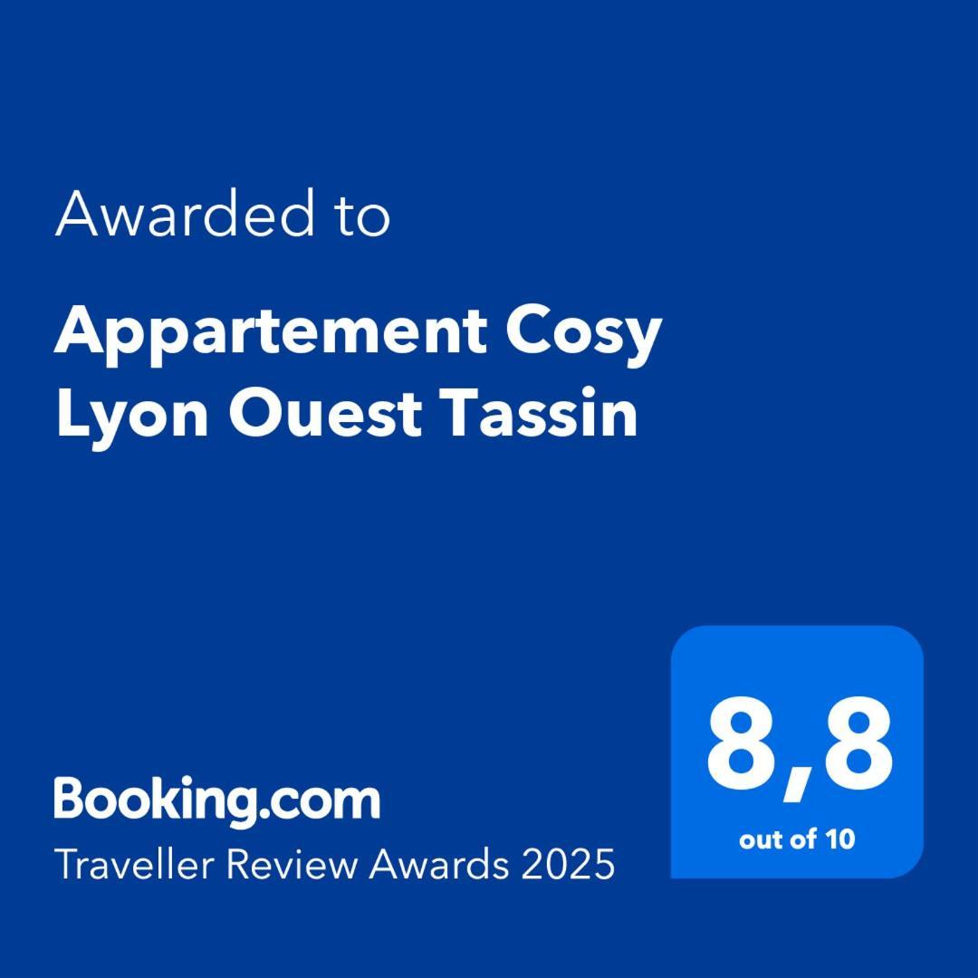 Appartement Cosy Lyon Ouest Tassin Extérieur photo